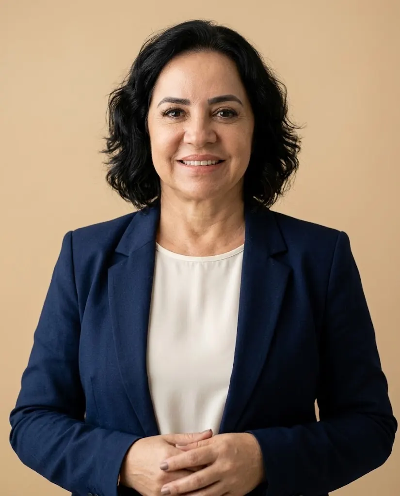 Erika Pedrosa sorrindo